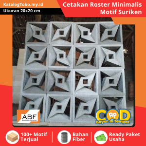 Jual Cetakan Roster di Sumatera Motif Suriken