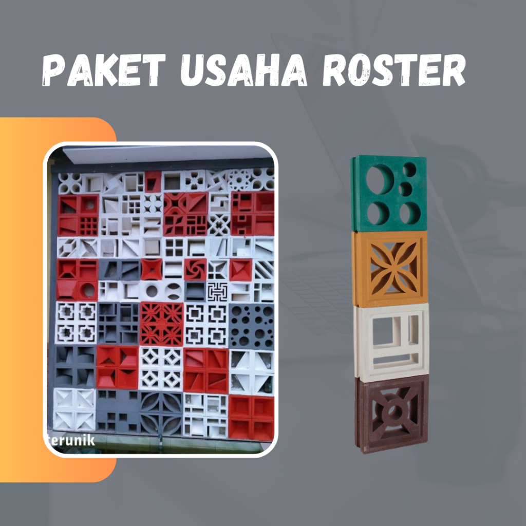 paket usaha roster 1 jutaan