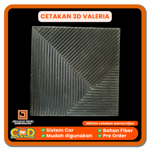 Cetakan Wall Panel 3D Valeria