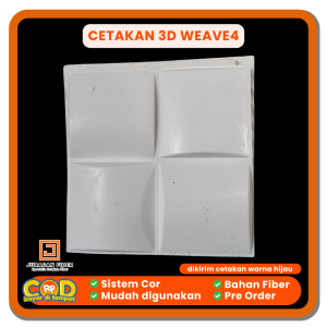 Cetakan Wall Panel 3D Weave4