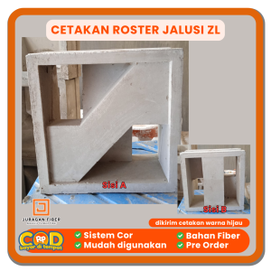 Cetakan Roster Jalusi ZL
