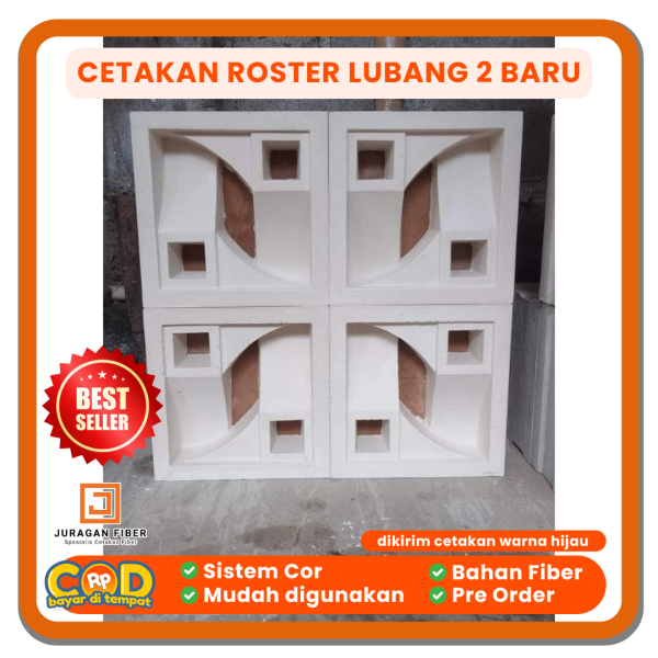 Cetakan Roster Lubang 2 Baru