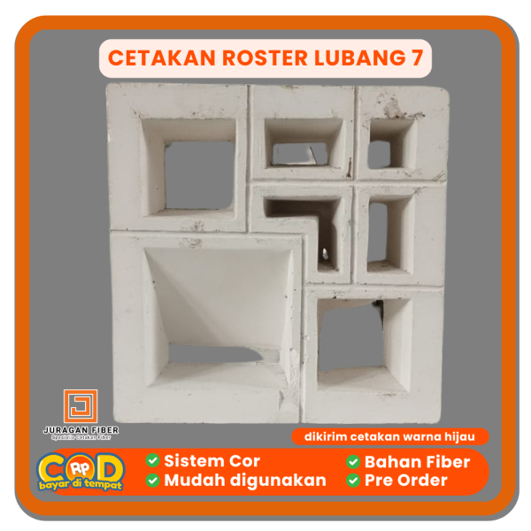 Cetakan Roster Lubang 7