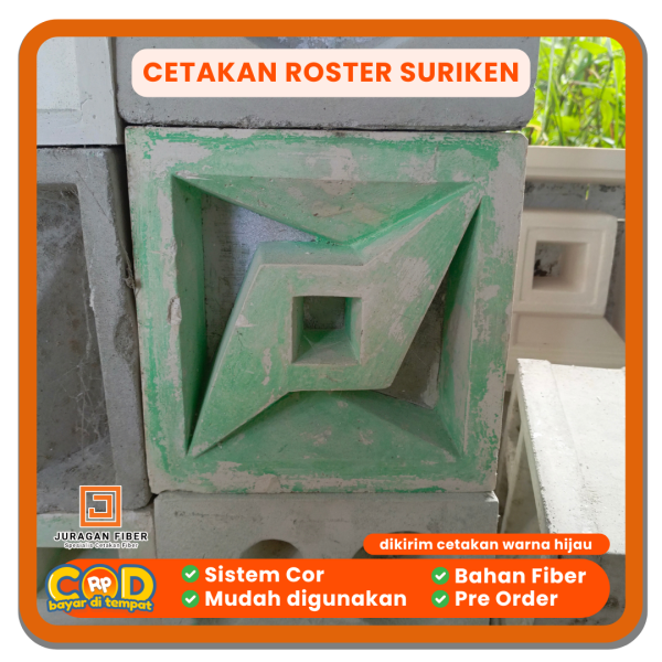 Cetakan Roster Suriken