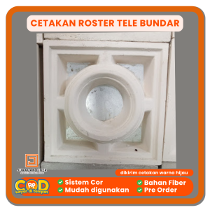 Cetakan Roster Tele Bundar