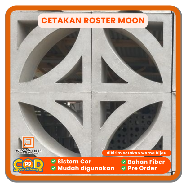 Cetakan Roster Moon