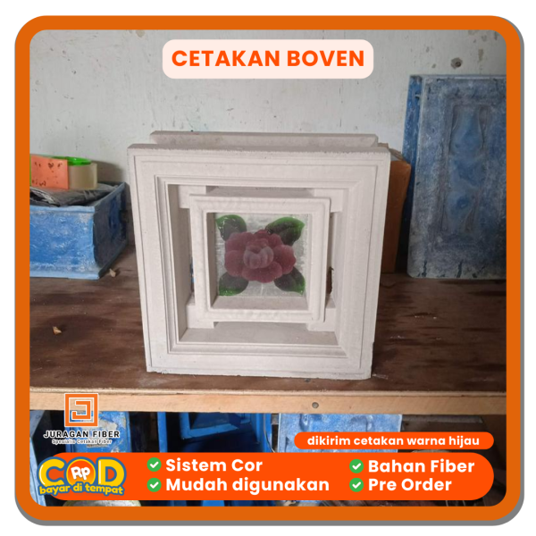 cetakan boven kaca