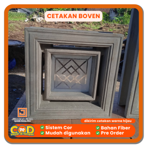 Cetakan Boven Kaca 30 cm