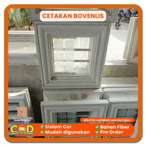 cetakan bovenlis persegi