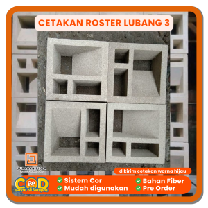Cetakan Roster Lubang 3