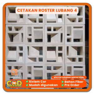Cetakan Roster Lubang 4