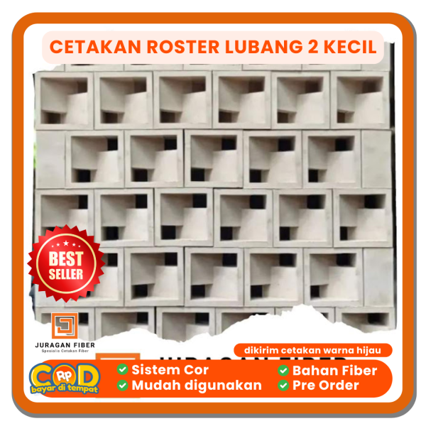 Cetakan Roster Lubang 2 Kecil (BEST SELLER)