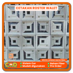 Cetakan Roster Walet