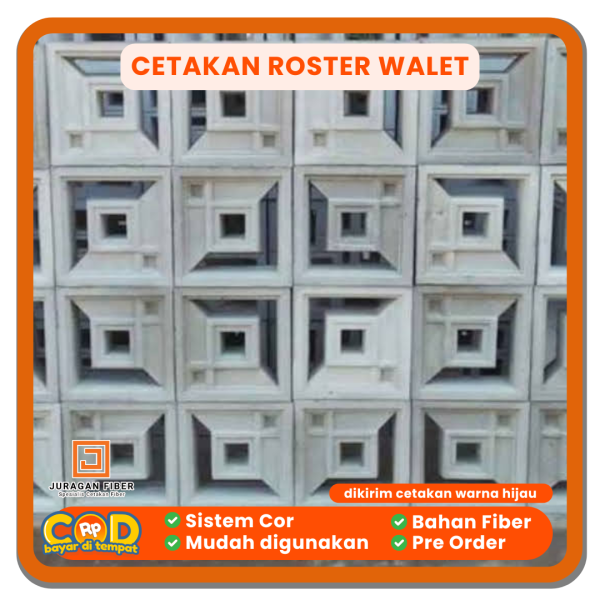 Cetakan Roster Walet