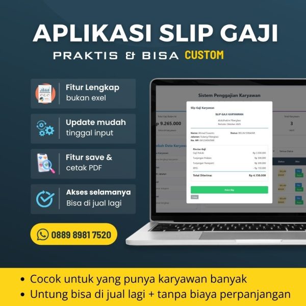 aplikasi slip gaji