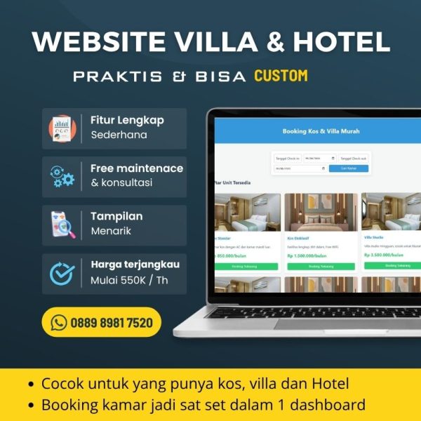 jasa website hotel