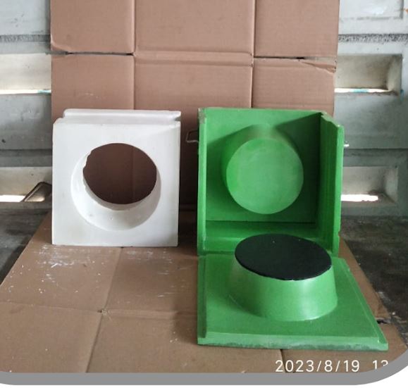 cetakan roster motif bulat